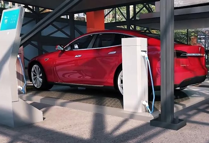 國(guó)家電網(wǎng)智能充電立體車(chē)庫(kù) 三維動(dòng)畫(huà)